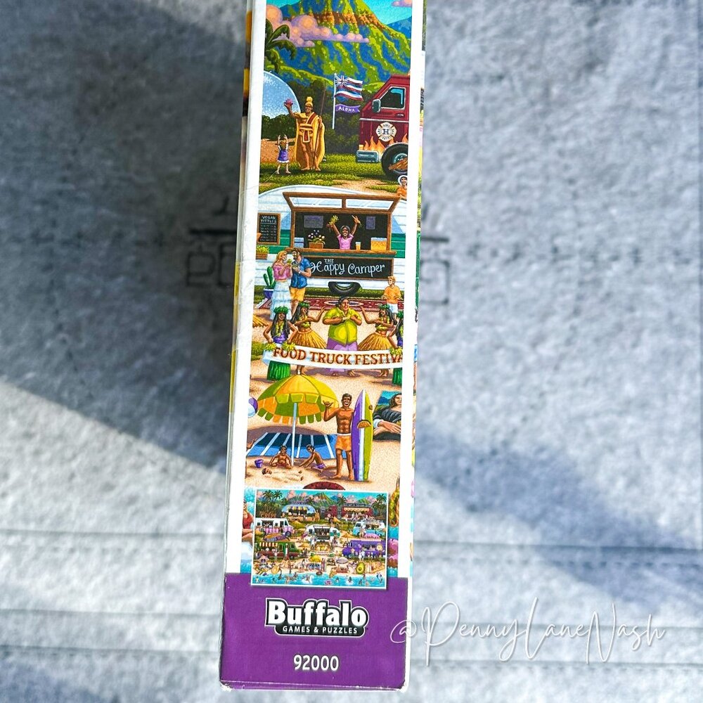 Buffalo Games Hawaiian Food Truck Festival 2000 Piece Jigsaw Puzzle - Picture 12 of 14